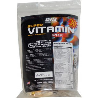 ISS Research Super Vitamin Pak 30 Packs