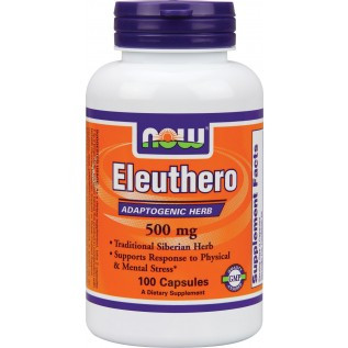 Now Eleuthero (Siberian Ginseng) 100 Capsules