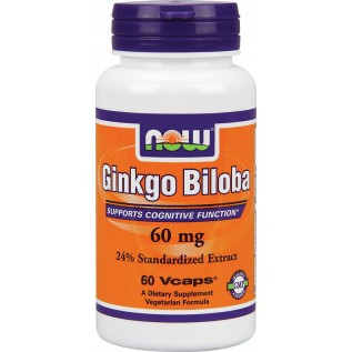 Now Ginkgo Biloba 60 V-Capsules