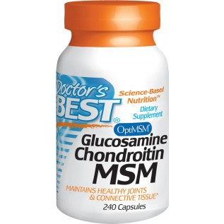 Doctor's Best Glucosamine Chondroitin MSM 240 Capsules