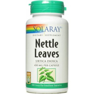 Solaray Nettle Leaves 450mg 450mg-100 Capsules