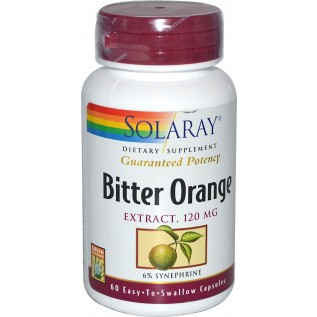 Solaray Bitter Orange Extract 120mg 120mg-60 Capsules