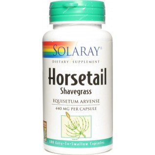 Solaray Horsetail (Shavegrass) 440mg 440mg-100 Capsules