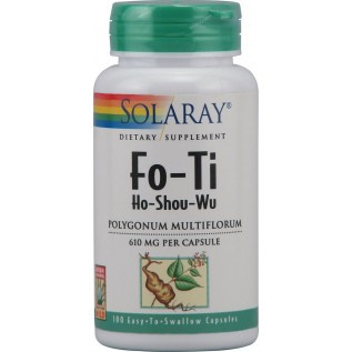 Solaray Fo-Ti 610mg 610mg-100 Capsules