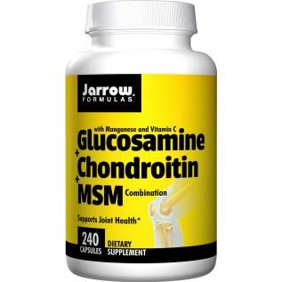Jarrow Formulas Glucosamine Chondroitin MSM 240 Capsules