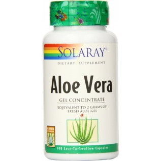 Solaray Aloe Vera Super 40mg 40mg-100 Capsules