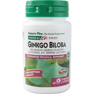 Nature's Plus Ginkgo Biloba 60 Capsules