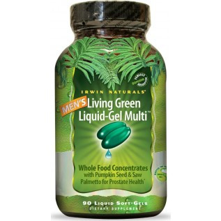 Irwin Naturals Living Green Multi For Men 90 Softgels
