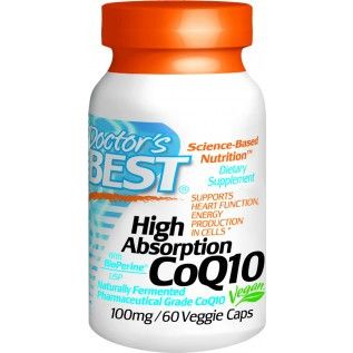 Doctor's Best High Absorption CoQ10 60 Softgels