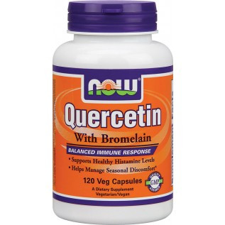 Now Quercetin With Bromelain 120 V-Capsules