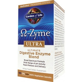 Garden Of Life Omega Zyme Ultra 180 Veggie Caps