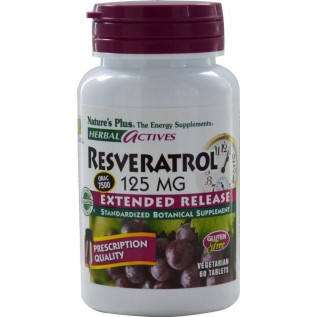 Nature's Plus Resveratrol Extended Release 60 Tablets