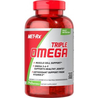 MET-RX Triple Omega 3-6-9 240 Softgels