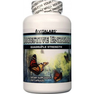Vitalabs Digestive Enzymes 250 Capsules