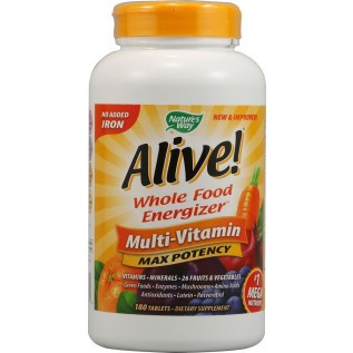 Nature's Way Alive- No Iron 90 Tablets
