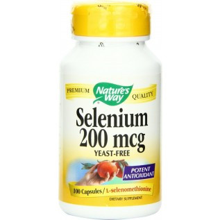 Nature's Way Selenium 200mcg 200mcg-100 Capsules