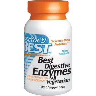 Doctor's Best Best Digestive Enzymes 90 V-Capsules