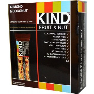 Kind Snacks Kind Bar Almond - Coconut 12 Bars