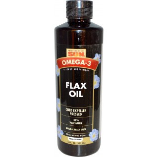 Health From The Sun Omega-3 Flax Oil 16 Oz.