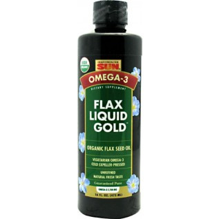 Health From The Sun Flax Oil Liquid Gold 8 Oz.