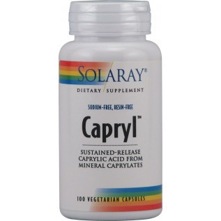 Solaray Capryl 100 Capsules