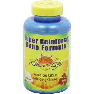 Nature's Life Super Reinforce Bone Formula 120 Tablets