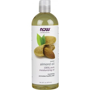 Now Sweet Almond Oil 16 Oz.
