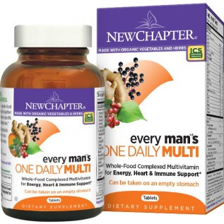New Chapter Every Man's One Daily 72 Tablets