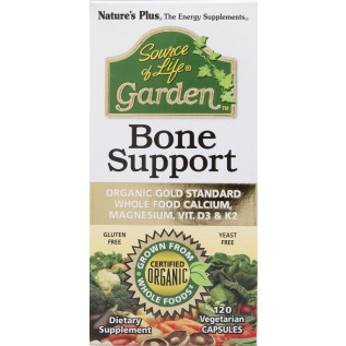 Nature's Plus Source of Life Garden Bone Support 120 V-Capsules