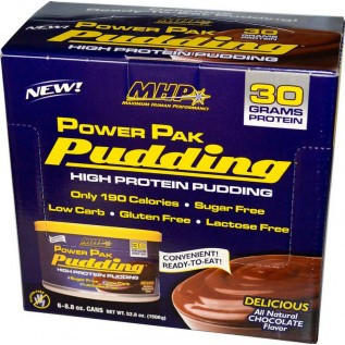 MHP Power Pak Pudding 6 Packets