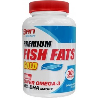SAN Fish Fats Gold 120 Softgels