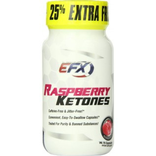 EFX Sports Raspberry Ketones 76 Capsules