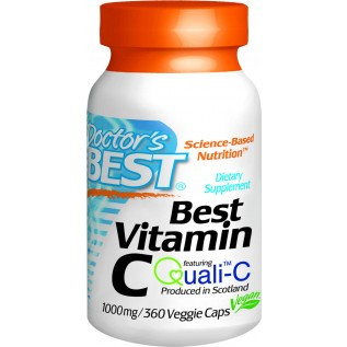 Doctor's Best Best Vitamin C 1000 mg 1000mg-360 V-Capsules