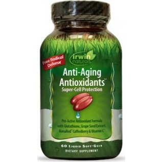 Irwin Naturals Anti-Aging Antioxidants 60 Liquid Softgels