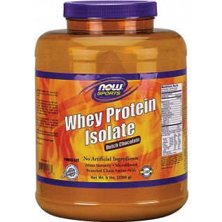 Now Whey Protein Isolate 5 Lbs.
