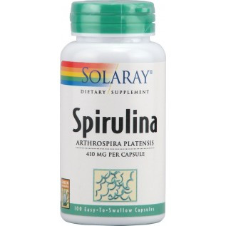 Solaray Spirulina 400mg 400mg-100 Capsules