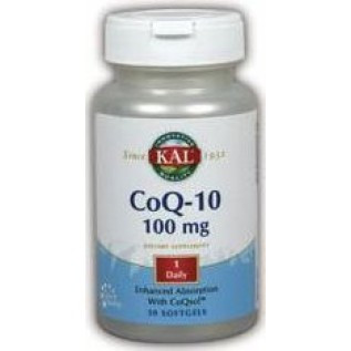 KAL CoQ-10 100mg 100mg-30 Gels