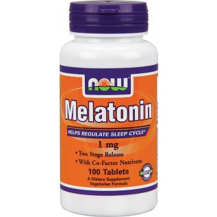 Now Melatonin 1 MG  1mg-100 Tablets