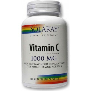 Solaray C 1000 w- R.H - Acerola 100 Capsules