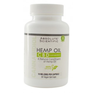 Absolute Nutrition CBD Hemp Oil Capsules 30 V-Capsules