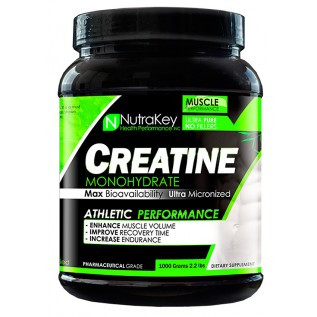 NutraKey Creatine Monohydrate 1000 Grams