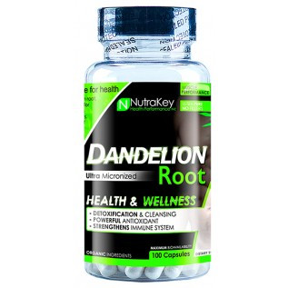 NutraKey Dandelion Root 100 Capsules