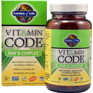 Garden Of Life Vitamin Code Raw B-Complex 120 V-Capsules