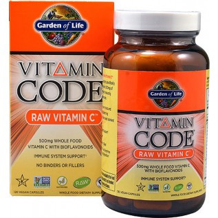 Garden Of Life Vitamin Code Raw Vitamin C 120 V-Capsules
