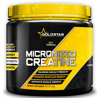 Gold Star Micronized Creatine 300 Grams