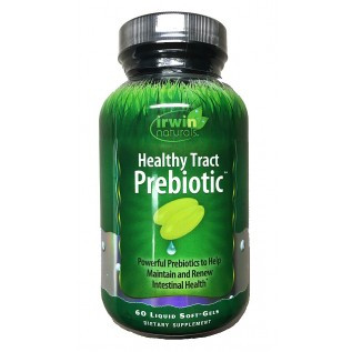 Irwin Naturals Healthy Tract Prebiotic  60 Liquid Softgels
