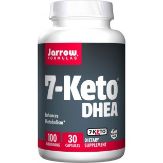 Jarrow Formulas 7-Keto DHEA 100 mg 100mg-30 Capsules