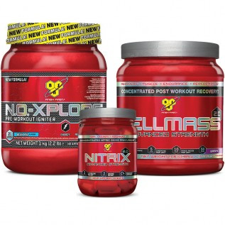 BSN Mass Stack Foundation 3 Bottles