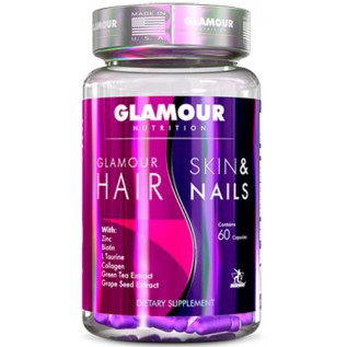 Glamour Nutrition Hair Skin - Nails 60 Capsules