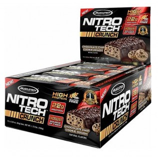 MuscleTech Nitro Tech Crunch Bar 12 Bars
